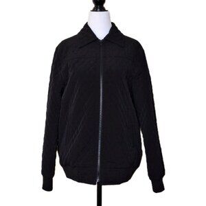 UTEX DESIGN QUILTED BOMBER JACKET SIZE SP SMALL PETITE